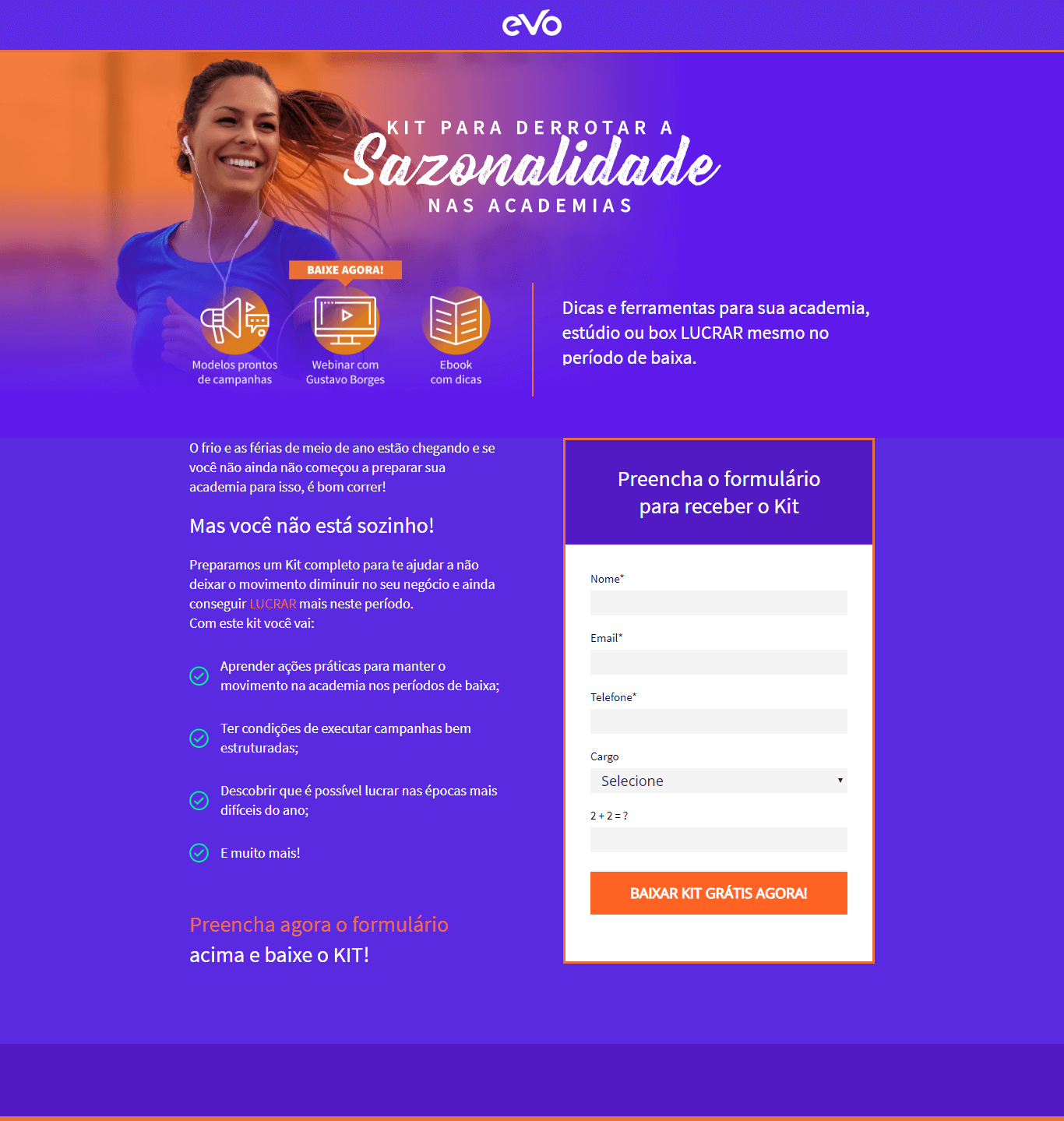 Exemplo de Landing page de alta conversão - turbo partners